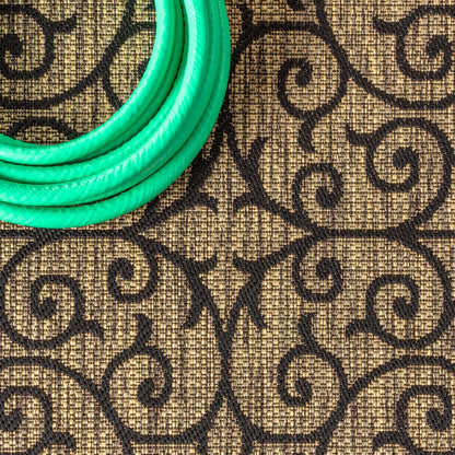 JONATHAN Y Ourika Textured Weave Indoor/Outdoor Area Rug