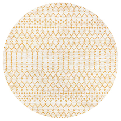 JONATHAN Y Trebol Moroccan Geometric Textured Weave Indoor/Outdoor Area Rug
