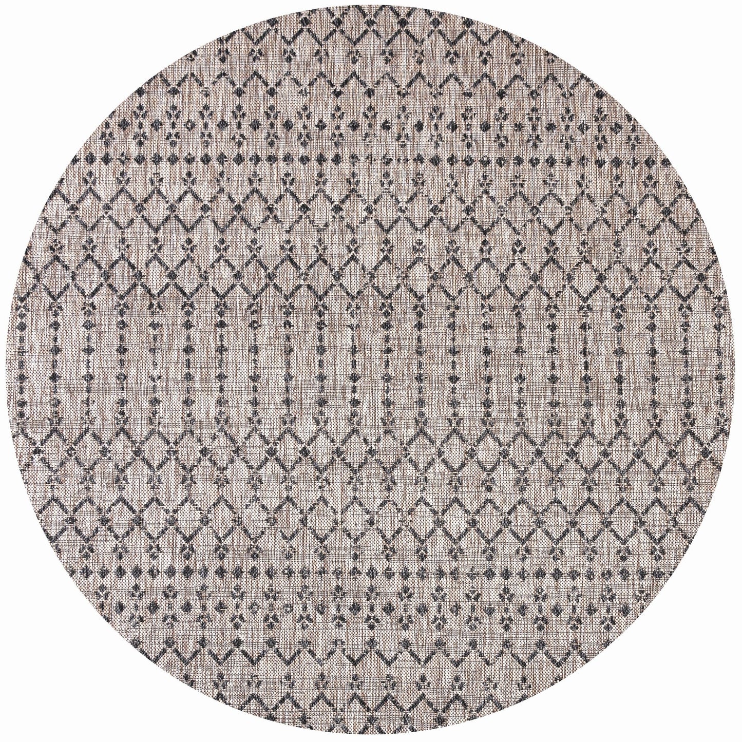 JONATHAN Y Trebol Moroccan Geometric Textured Weave Indoor/Outdoor Area Rug