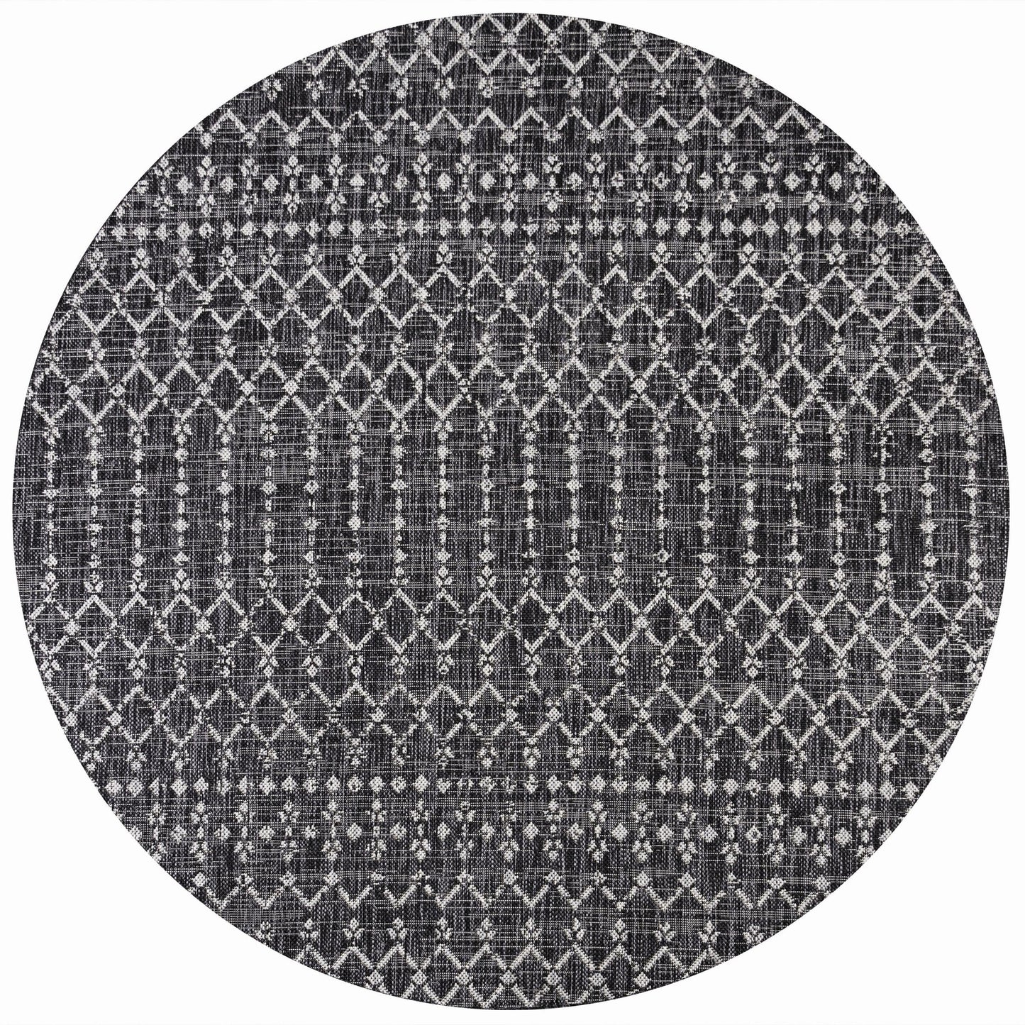 JONATHAN Y Trebol Moroccan Geometric Textured Weave Indoor/Outdoor Area Rug