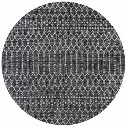 JONATHAN Y Trebol Moroccan Geometric Textured Weave Indoor/Outdoor Area Rug