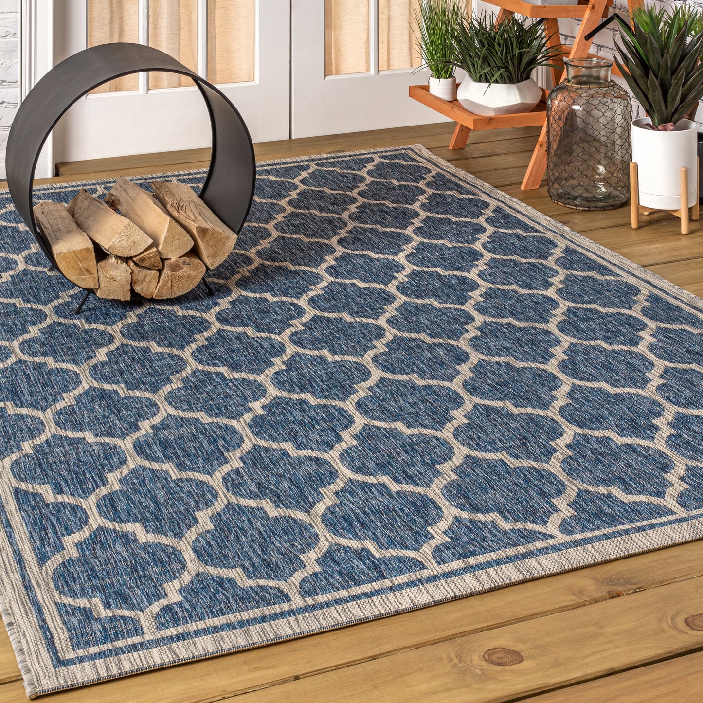 JONATHAN Y Zinnia Textured Weave Indoor/Outdoor Area Rug
