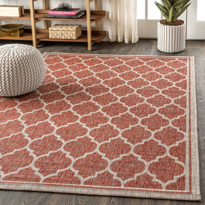 JONATHAN Y Zinnia Textured Weave Indoor/Outdoor Area Rug