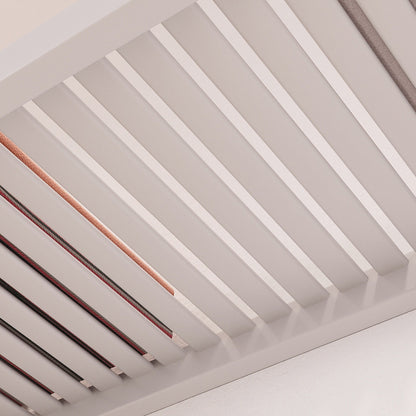 Système de placard à armoire en bois massif John Louis Home avec 3 tiroirs, blanc.