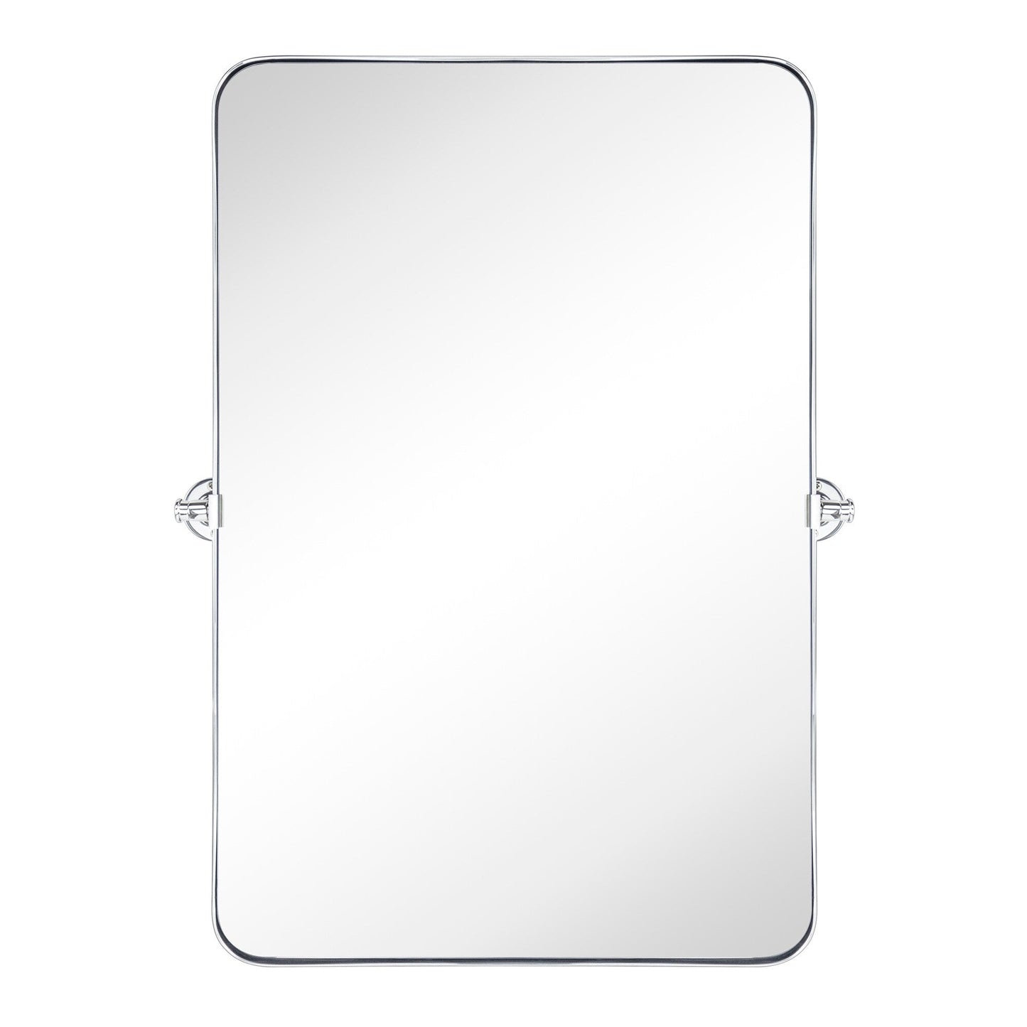 TEHOME Jonathan Miroir mural rectangulaire pivotant et inclinable en métal