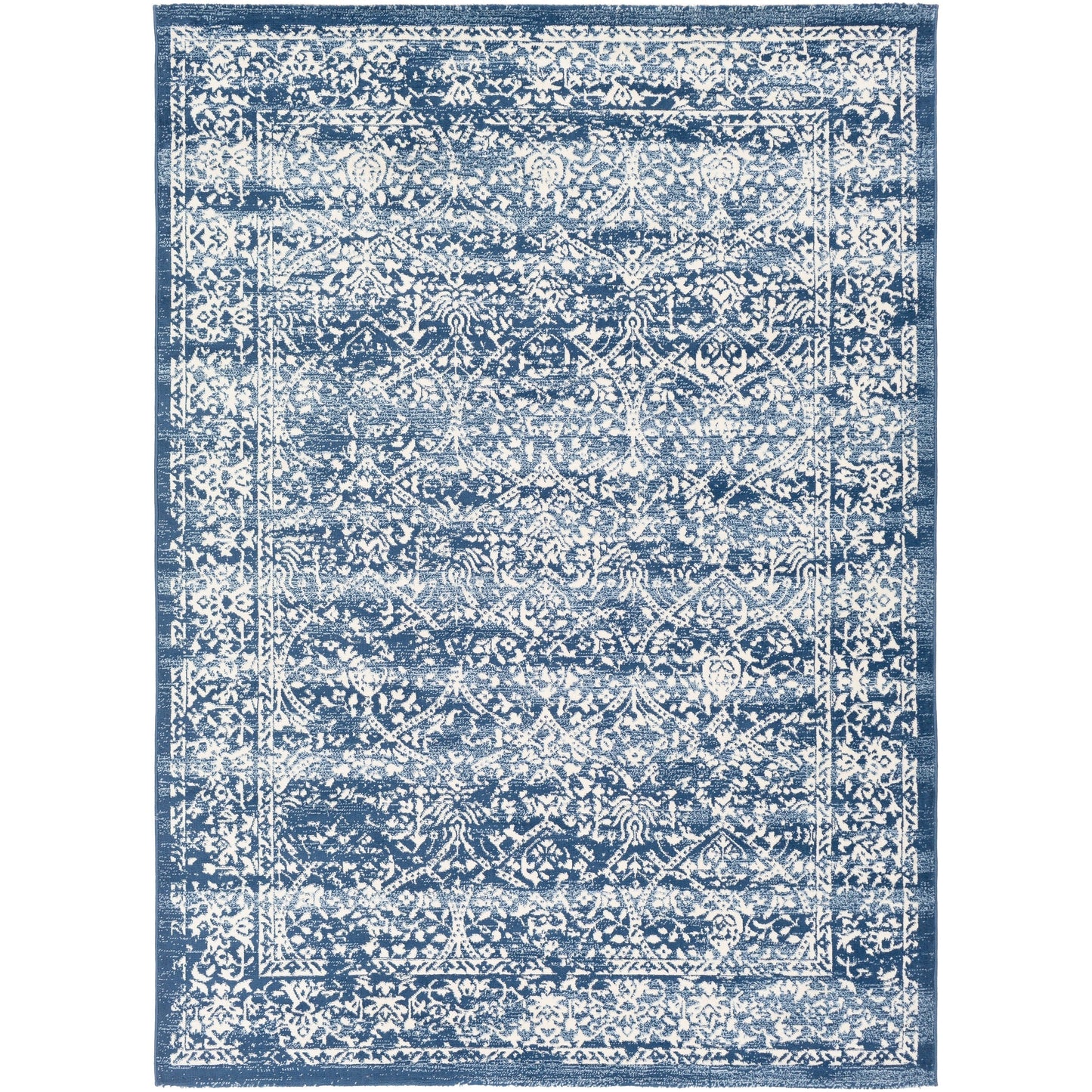 Livabliss Juventas Distressed Medallion Area Rug