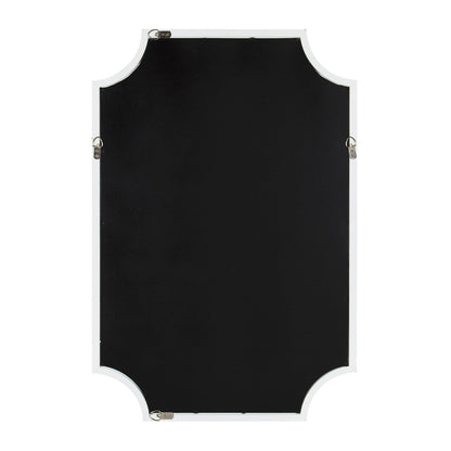 Kate and Laurel Hogan Scalloped Wood Framed Mirror