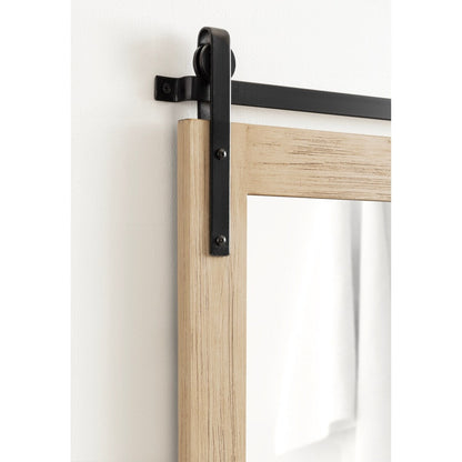 Kate and Laurel Cates Miroir mural rectangulaire rustique