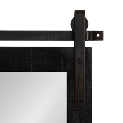 Kate and Laurel Cates Miroir mural rectangulaire rustique