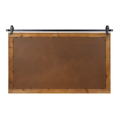 Kate and Laurel Cates Miroir mural rectangulaire rustique