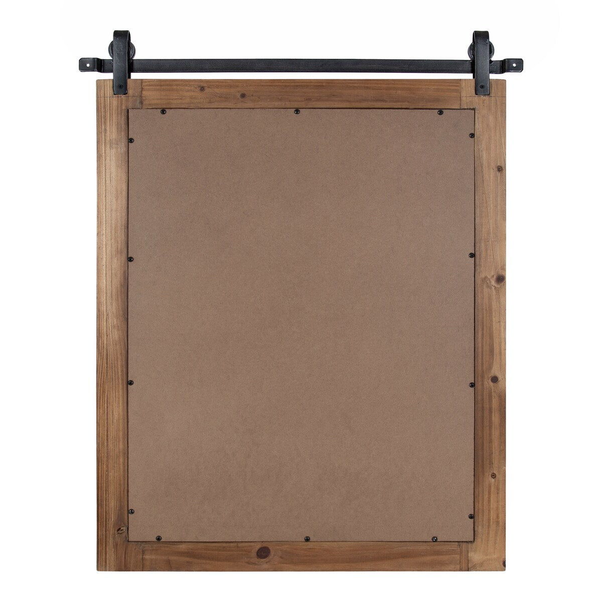 Kate and Laurel Cates Miroir mural rectangulaire rustique