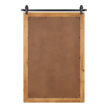 Kate and Laurel Cates Miroir mural rectangulaire rustique