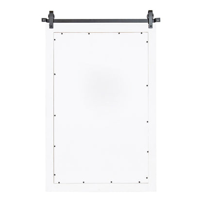 Kate and Laurel Cates Miroir mural rectangulaire rustique