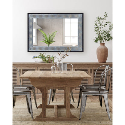 Miroir mural en bois et métal Deely de Kate and Laurel