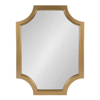 Kate and Laurel Hogan Scalloped Wood Framed Mirror
