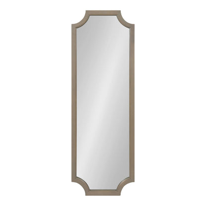 Kate and Laurel Hogan Scalloped Wood Framed Mirror