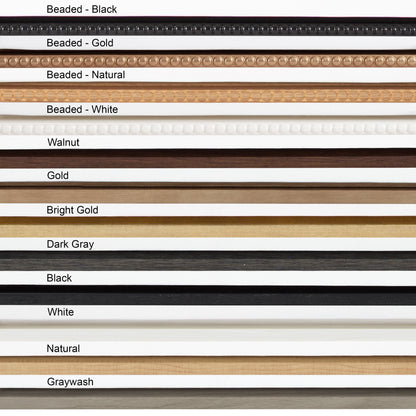 Toile botanique abstraite à perles Sylvie de Kate and Laurel