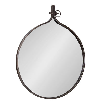 Kate and Laurel Yitro Round Wall Mirror