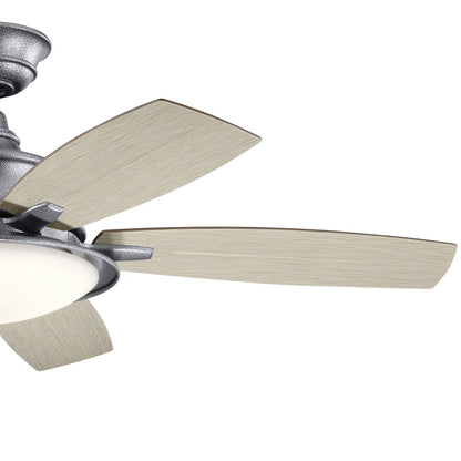 Ventilateur de plafond Kichler Cameron 52 à 5 pales avec LED et télécommande