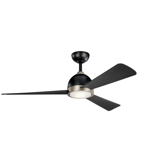 Kichler Incus 56 3 Blade Indoor Ceiling Fan with Blades, LED Light