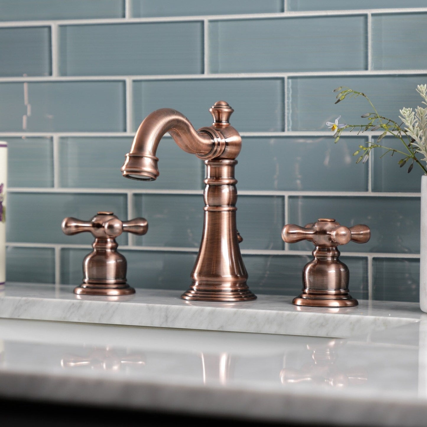 Robinet de salle de bain à large espacement de 8 pouces, modèle American Classic