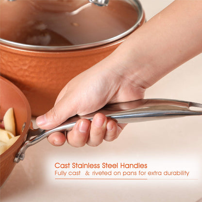 Kitchen Academy 12/30-piece Nonstick Induction Cookware Set