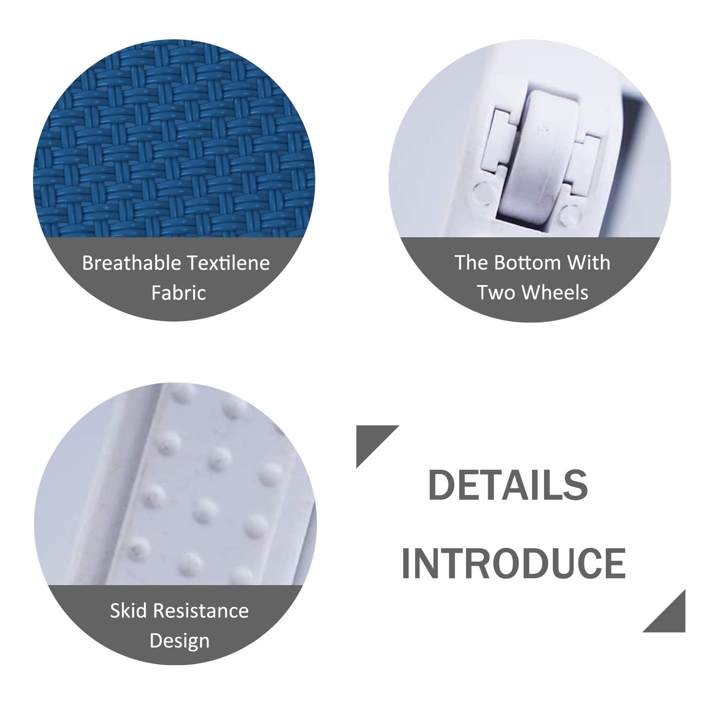 Chaise longue de jardin inclinable et réglable Kozyard Alan, entièrement en aluminium et pieds en résine de polypropylène.