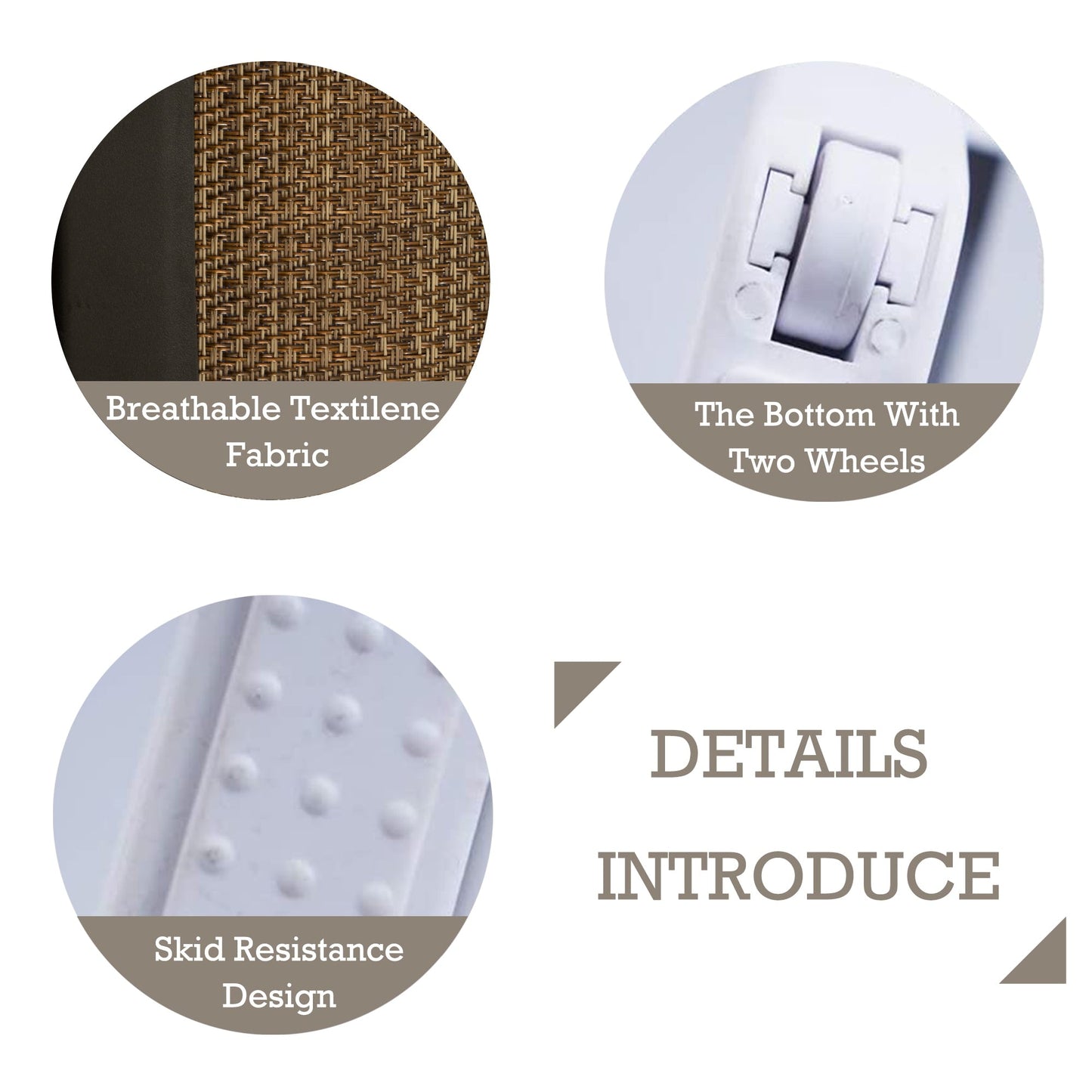 Chaise longue de jardin inclinable et réglable Kozyard Alan, entièrement en aluminium et pieds en résine de polypropylène.