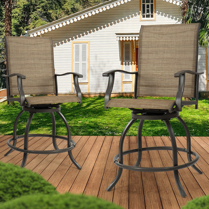 Kozyard Isabella High Swivel Bar Stools/Chair Set