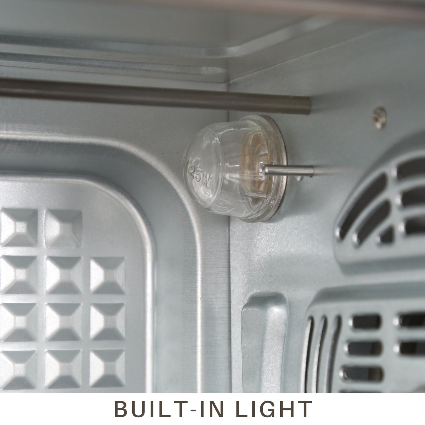 Four à convection, grille-pain, rotisserie et friteuse à air LNC 12-en-1, grand modèle 34QT pour comptoir - 19,5 L x 15 l x 12,5 H (cm)