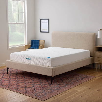 Lucid Matelas en mousse à mémoire de forme avec gel de luxe de 10 pouces