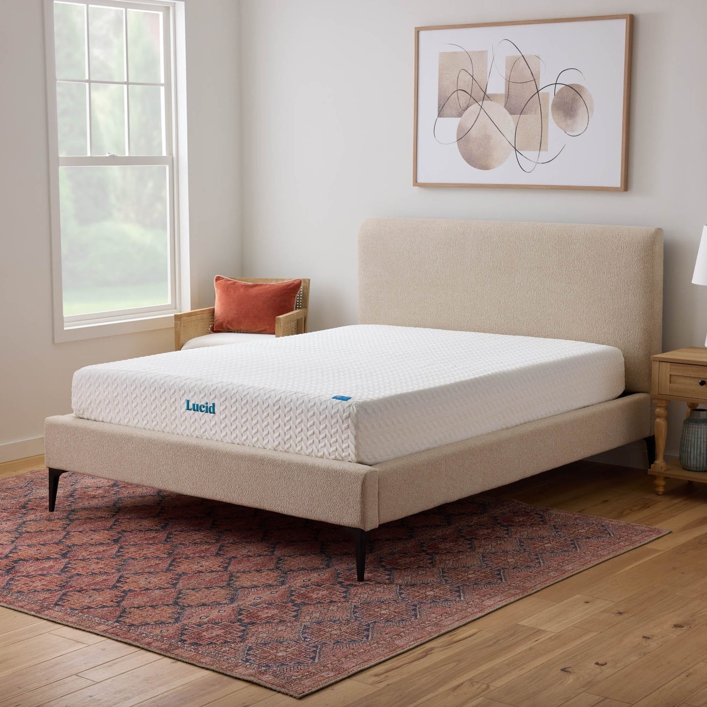 Lucid Matelas en mousse à mémoire de forme avec gel de luxe de 10 pouces