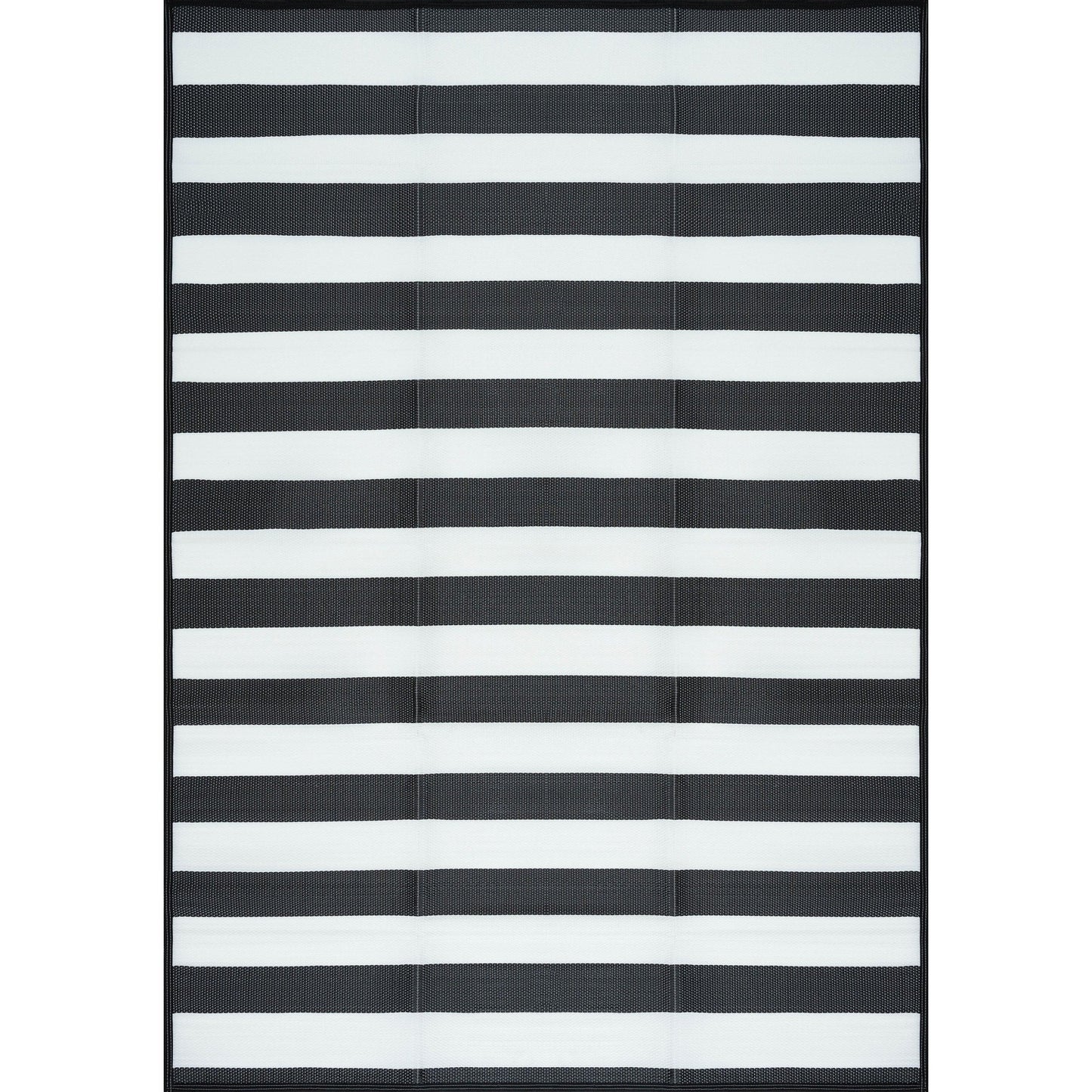 Lalune Beach Stripe Indoor Outdoor Area Rug