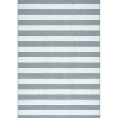 Lalune Beach Stripe Indoor Outdoor Area Rug