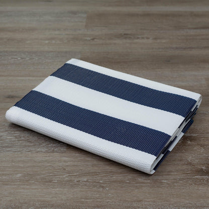 Lalune Beach Stripe Indoor Outdoor Area Rug