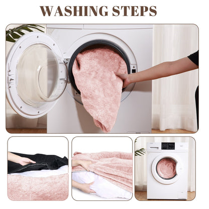 Grand lit pour chien, lit lavable de taille humaine avec housse amovible.