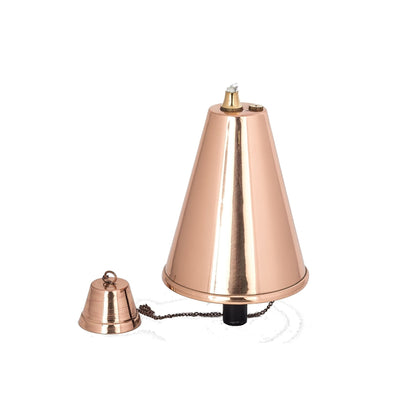 Large Hawaiian Cone Tiki Torch