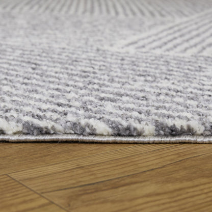 Larsen Modern Varied Stripes Area Rug