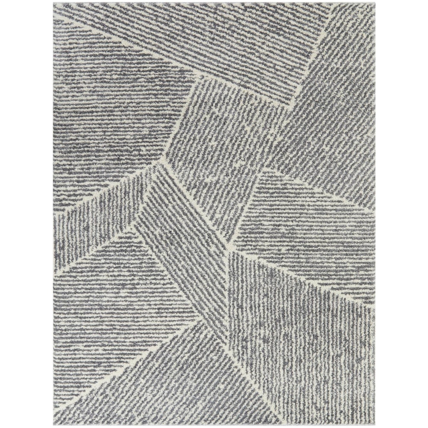 Larsen Modern Varied Stripes Area Rug