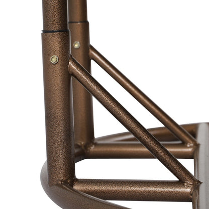 LeisureMod Chaise suspendue en forme d'œuf pour 2 personnes avec support - Hamac balançoire en rotin tressé pour intérieur/extérieur avec coussins