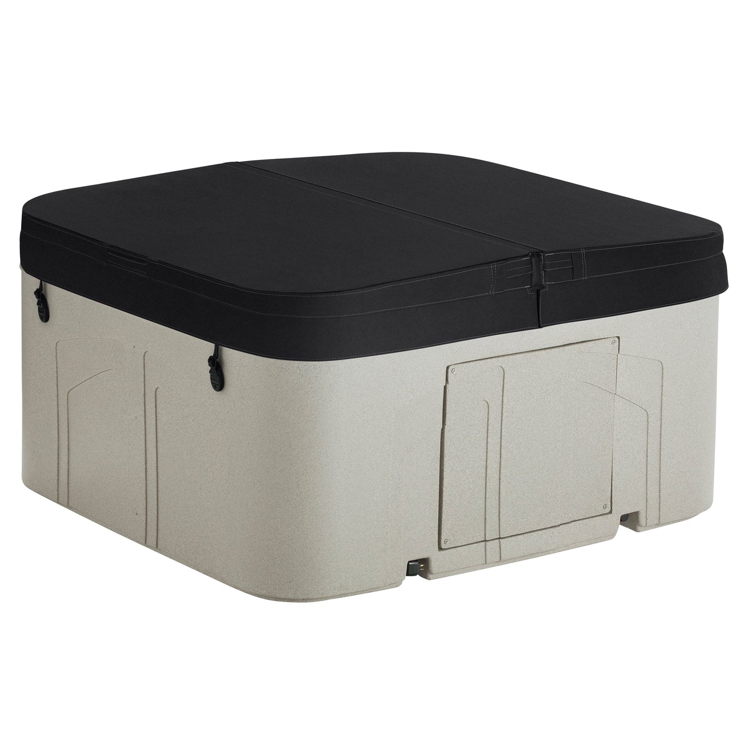 Spa Lifesmart LS100DX pour 4 personnes, 20 jets, 110V, prêt à l'emploi avec cascade.