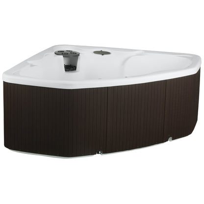 Spa Lifesmart LS300 Plus 2 places, 17 jets, 110V, prêt à fonctionner, avec éclairage LED sous-marin.