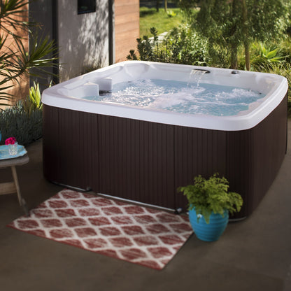 Spa Lifesmart LS450DX 7 places, 22 jets, 110v, prêt à brancher, avec cascade.