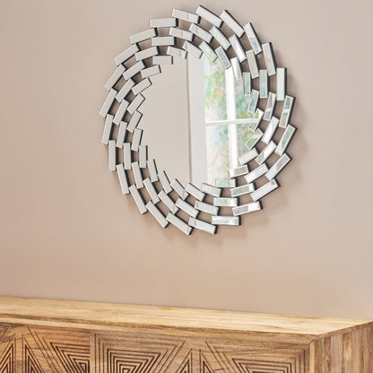 Miroir mural Lileas Glam de Christopher Knight Home - Argenté