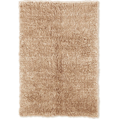 Linon Flokati Wool Thick Area Rug