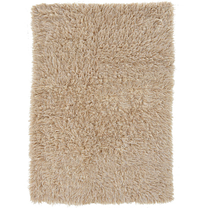 Linon Flokati Wool Thick Area Rug
