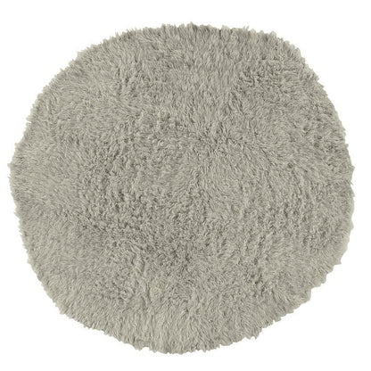 Linon Flokati Wool Thick Area Rug