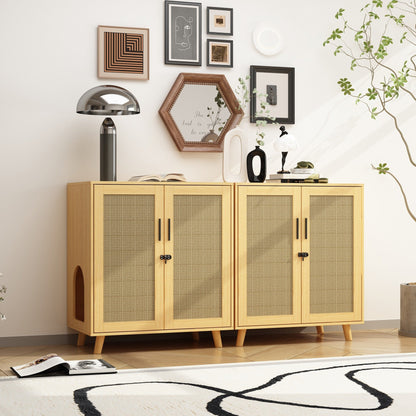 Abri pour litière, meuble pour litière de chat, table d'appoint, table de canapé