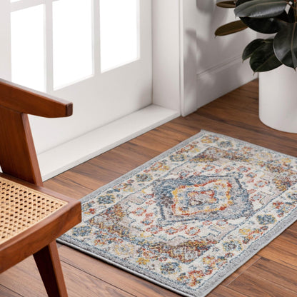Livabliss Ankara Updated Traditional Medallion Area Rug