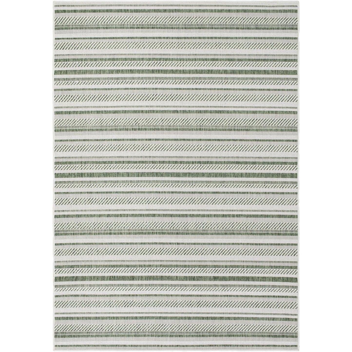 Livabliss Eagean Bohemian Stripe Outdoor Area Rug